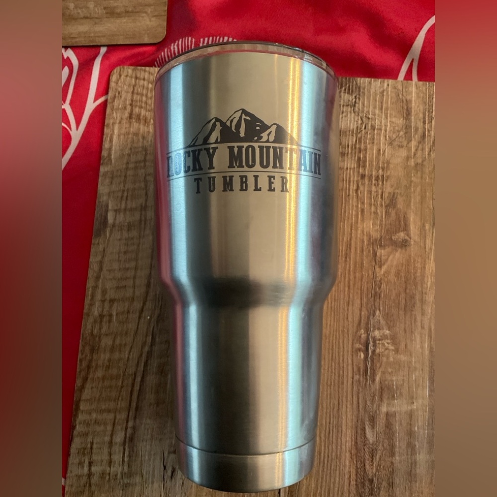 Rocky Mountain Tumbler - Silver